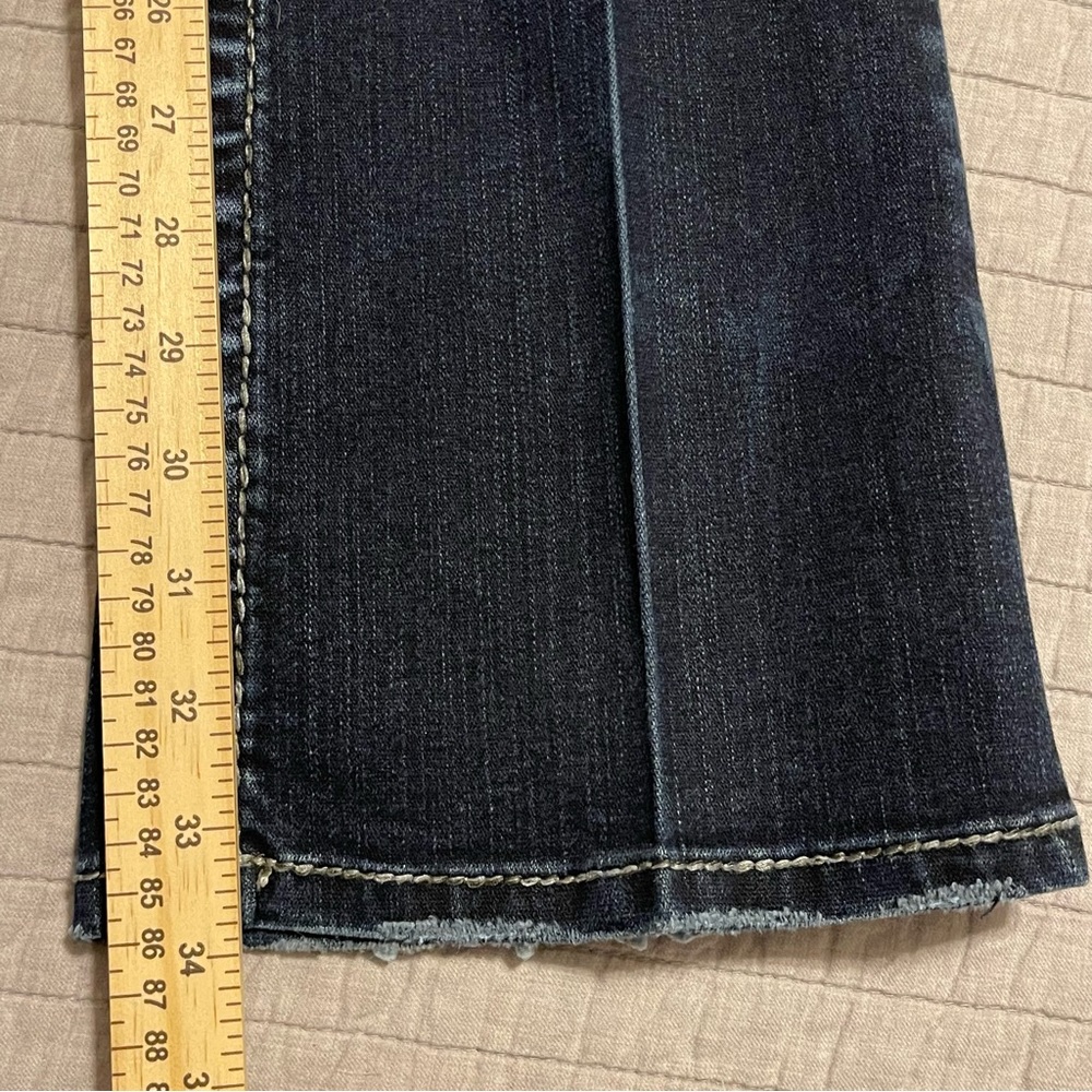 Silver Jeans Size 29 Blue Suki Surplus Bootcut Stretch Designer Dark Wash Denim - Picture 11 of 11